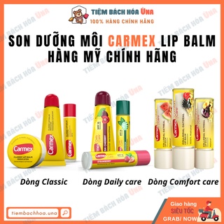 Son dưỡng môi Carmex Lip balm đủ mùi hàng Mỹ chính hãng - Tiệm bách hóa Ú na