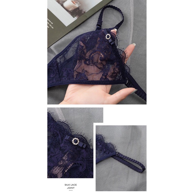 Quần lót LỌT KHE ren dây sườn sexy gợi cảm 8001