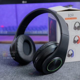 Tai Nghe Bluetooth Gaming Có Mic Âm Thanh Nổi Hifi Headphone Không Dây Bluetooth Chơi Game, Học Online