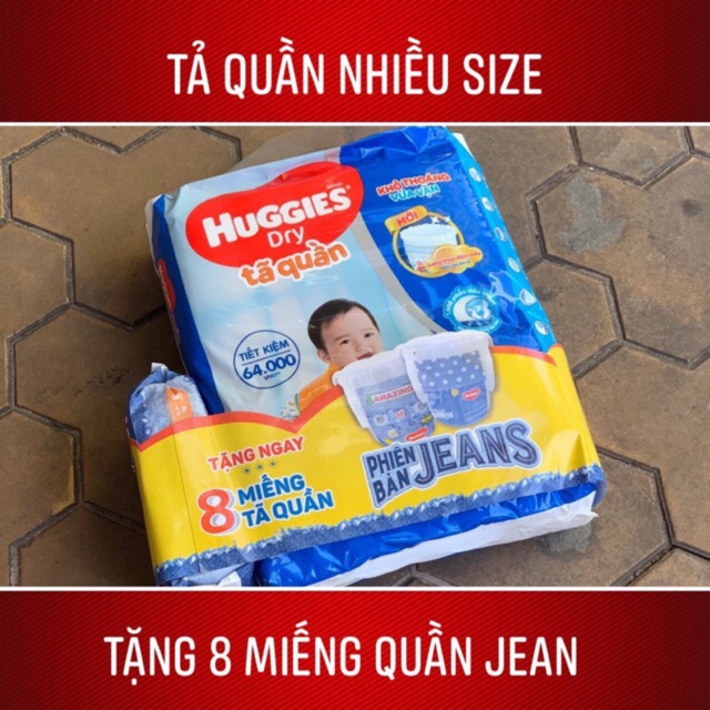 Tả quần Huggies M74 [6-10KG]