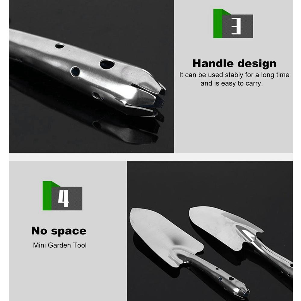 IVORY Xẻng Làm Vườn Mini Bằng Thép Không Gỉ