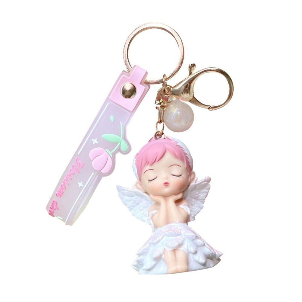 Móc Khóa Xe Hơi Hoạt Hình REBUY1 Angel Tinh Tế