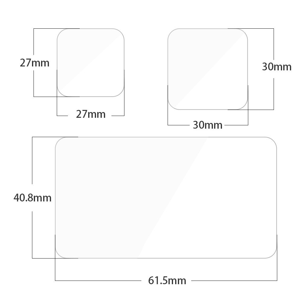 [ GOPRO 10 ] Dán lens GOPRO HERO 10 trước sau - Bộ phụ kiện gopro 10