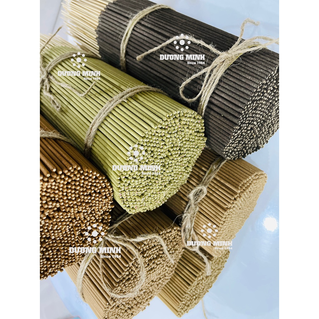 Nhang sạch Dương Minh loại bó 1kg 100% thành phần tự nhiên nhang cây thơm từ cây lá an toàn không hoá chất