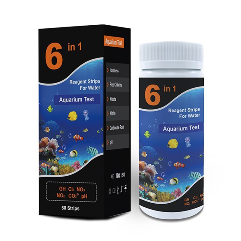 Set 50 Que Thử Nghiệm Kiểm Tra Chất Độ Cứng Cho Bể bơi 6 Trong 1