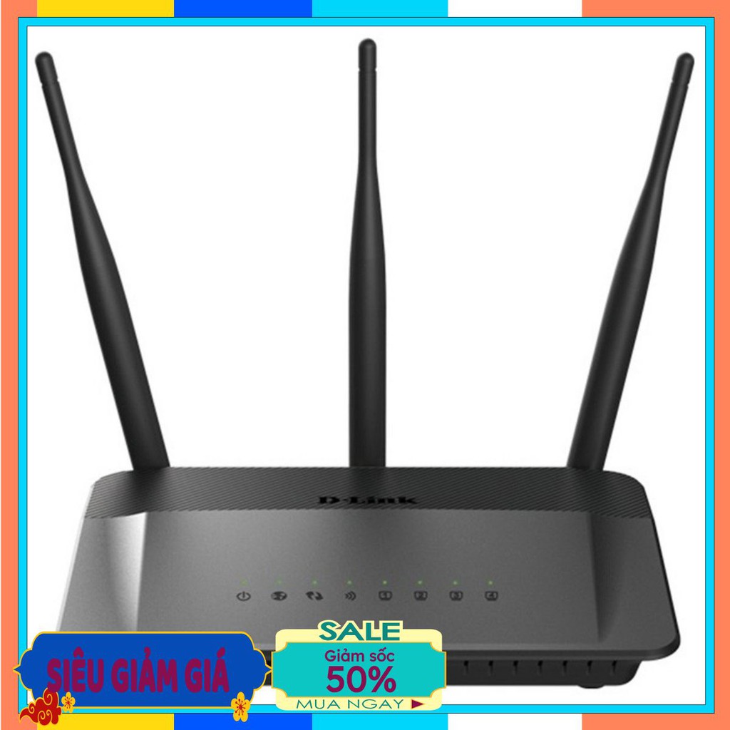 Bộ Phát Wifi Chuẩn AC750 DLink DIR-809 (Đen) - Bảo Hành 24 Tháng