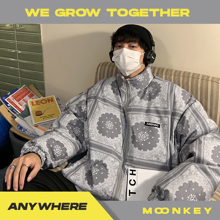 Áo Khoác Gió Bandana Phong Cách Hiện Đại 2021