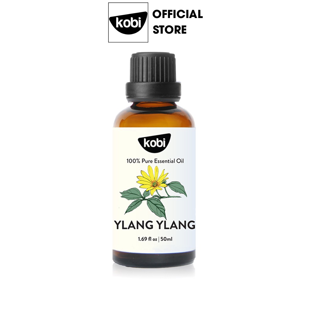 Tinh dầu Ngọc Lan Tây Kobi Ylang Ylang essential oil giúp thơm phòng, tinh thần hứng khởi - 50ml