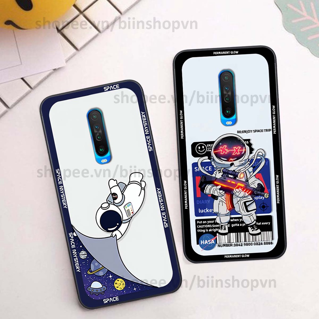 Ốp Xiaomi Redmi K30 phi hành gia vũ trụ space.x siêu đẹp, thời trang