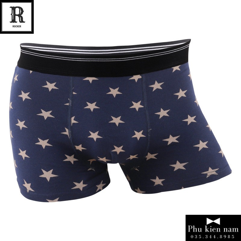 Hộp 4 Quần Lót Nam Boxer Quần Sịp Boxer HOẠT HÌNH S031