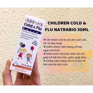 Siro cold and flu mỹ