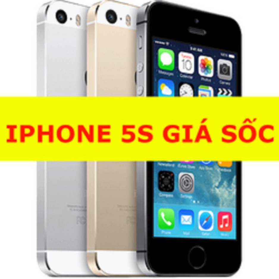 SIÊU PHẨM điện thoại Iphone 5S Bản Quốc Tế, Full Vân Tay  HOT