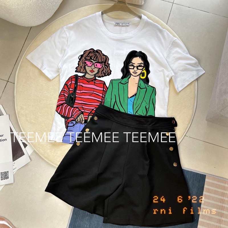 Áo phông hai cô gái