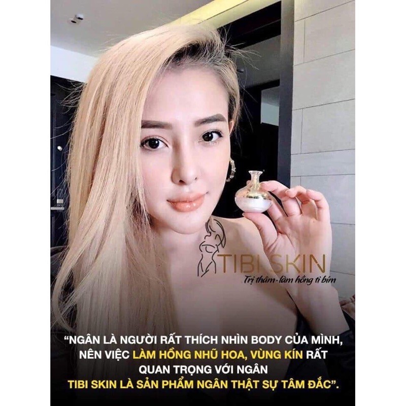  TIBI SKIN Kem Làm Hồng Nhũ Hoa, Hồng Môi, Vùng Kín Hiệu Quả Đảm Bảo An Toàn