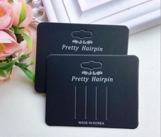 Thẻ tag cho kẹp tóc korea