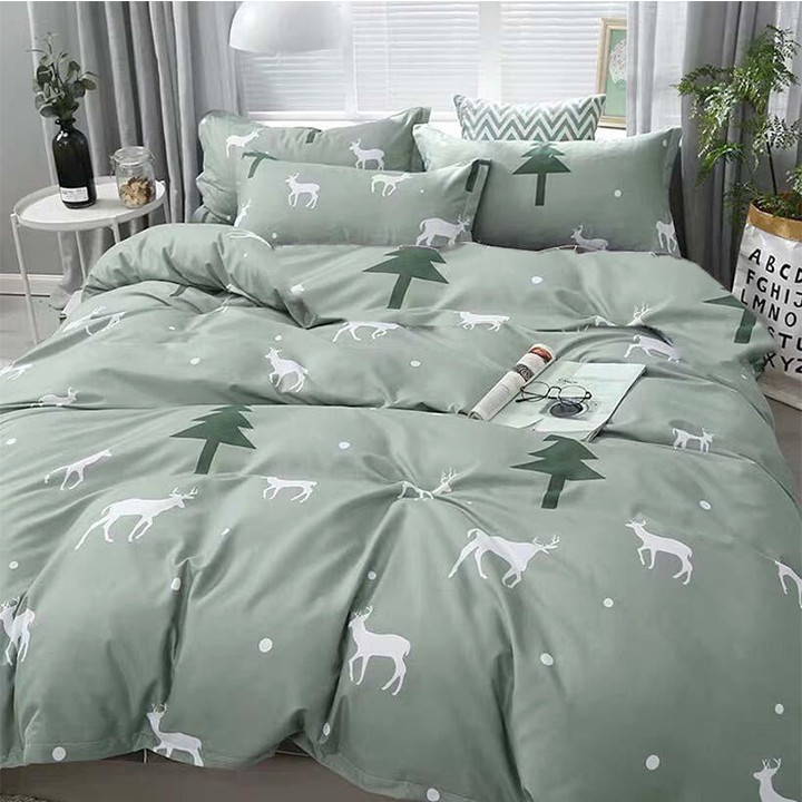 Vỏ Chăn Poly Cotton Chất Cực Đẹp Mẫu Khủng Long Bơ (Chát Chọn Thêm Mẫu Nha)