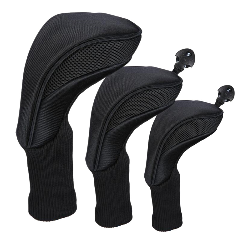 Set 3 Vỏ Bọc Đầu Gậy Đánh Golf Bằng Gỗ Hybrid 460cc Bubble Shop61 1 3 5