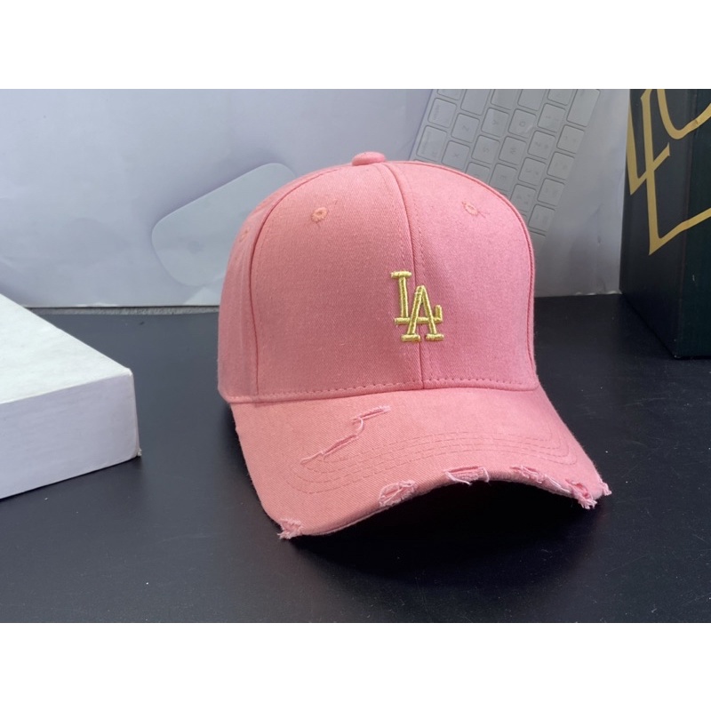 mũ lưỡi trai thời trang rách hot nhất 2022 - nón kết L -A hàn quốc unisex