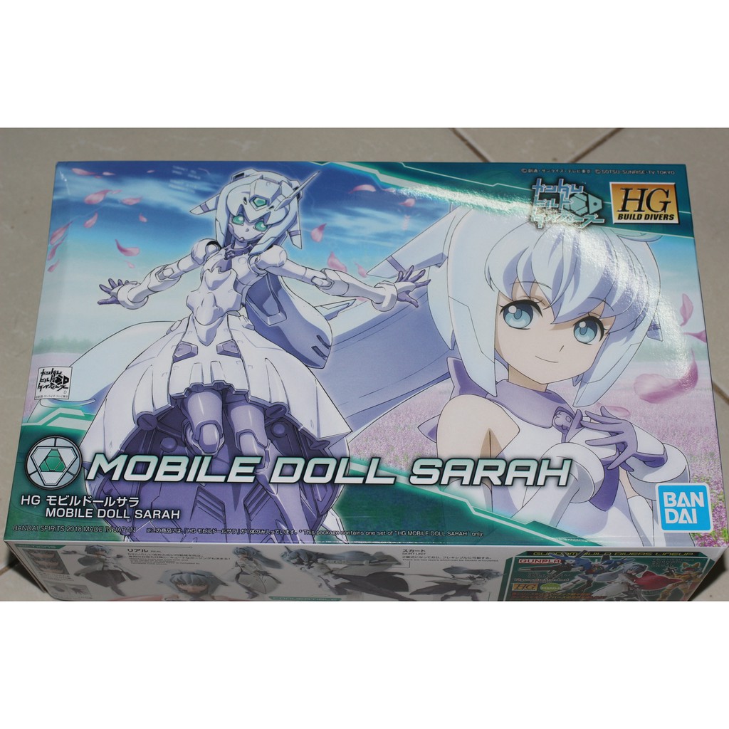 Mô hình lắp ráp HG BF 1/144 Mobile Doll Sarah Bandai