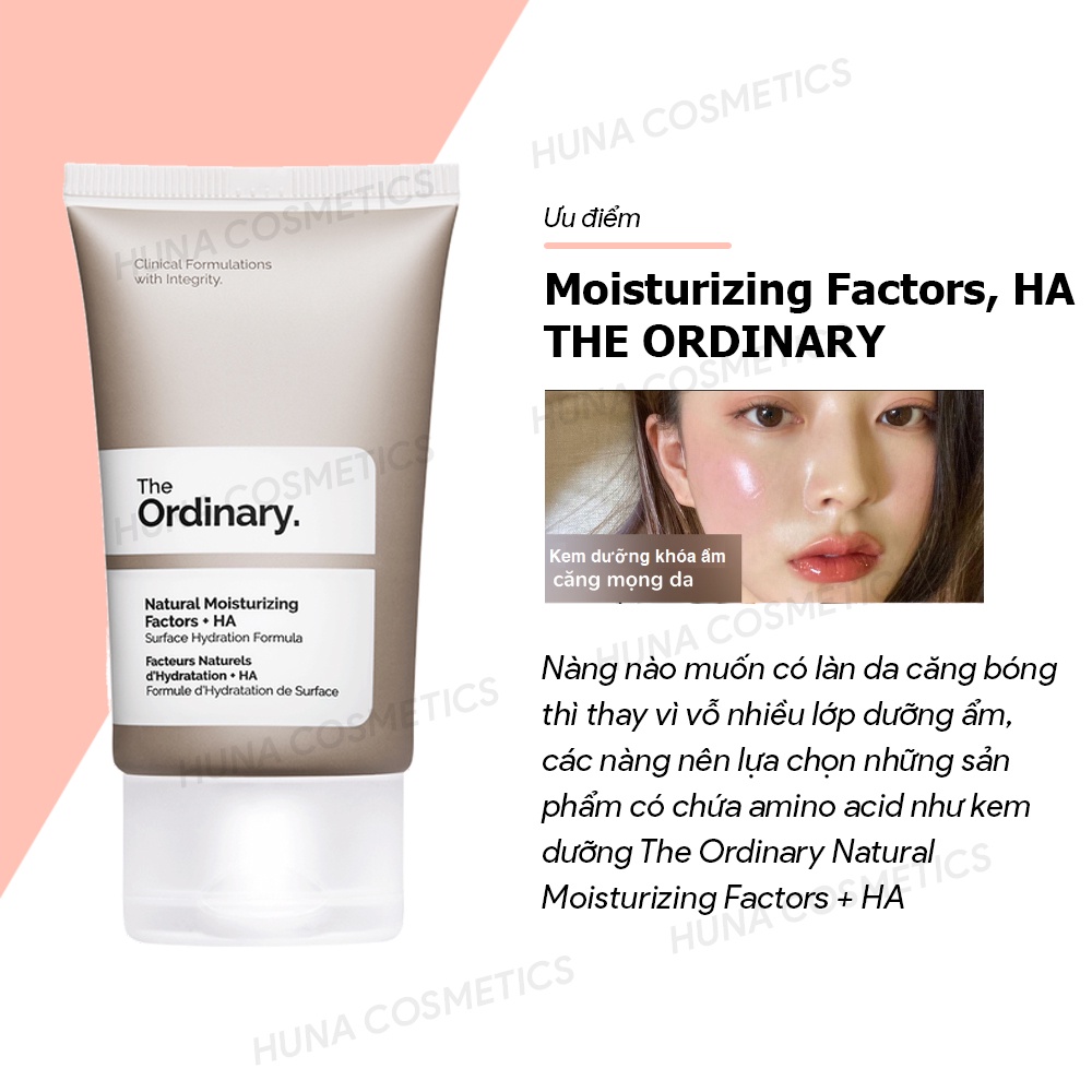 [AUTH] KEM DƯỠNG NATURAL MOISTURIZING FACTORS + HA - THE ORDINARY