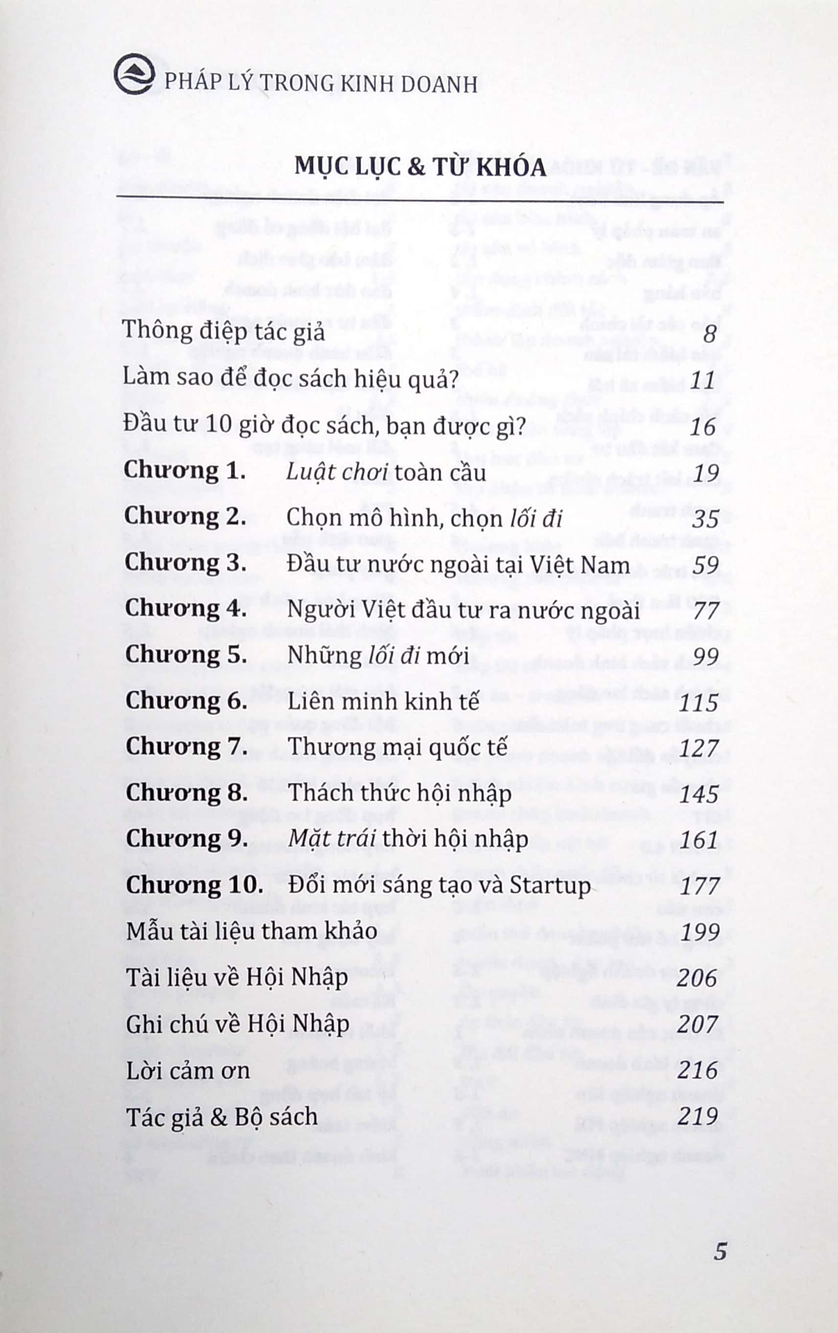 Sách - Pháp Lý Trong Kinh Doanh - Tập 5: Hội Nhập