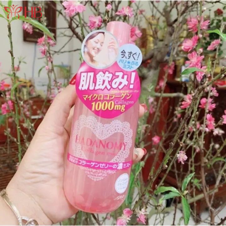 Xịt Khoáng Collagen Hadanomy 250 ml Nhật Bản