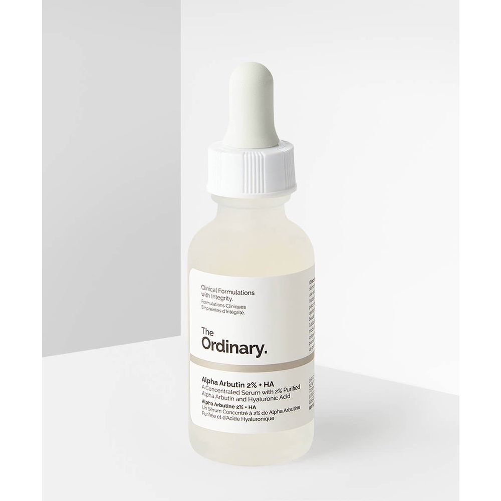 Serum Trắng da mờ thâm Alpha Arbutin 2% + HA 30ml The Ordinary