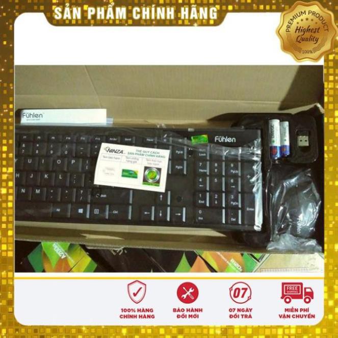 (giá khai trương) Bàn phím chuột không dây Fuhlen A120G