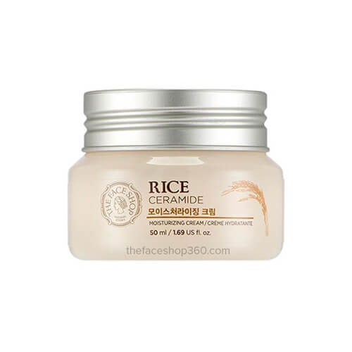 Kem Dưỡng Ẩm Sáng Da Gạo The Face Shop Rice & Ceramide Moisture Cream - 50ml