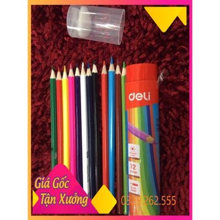 (Siêu Sale)  Bút chì màu DELI