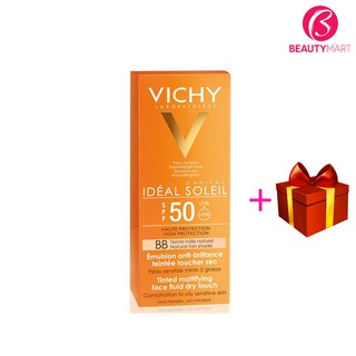 Kem chống nắng che khuyết điểm Vichy Capital Soleil BB Teint SPF50+