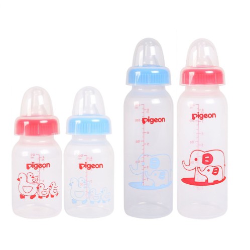 Bình Sữa Pigeon Cổ Hẹp 120ml 240ml PP Tiêu Chuẩn Bình Sữa Cho Bé Sơ Sinh Trẻ Em