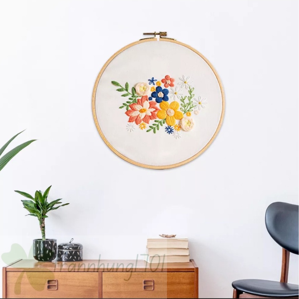 Bộ kit thêu tay trang trí DIY _ bộ sưu tập số 09