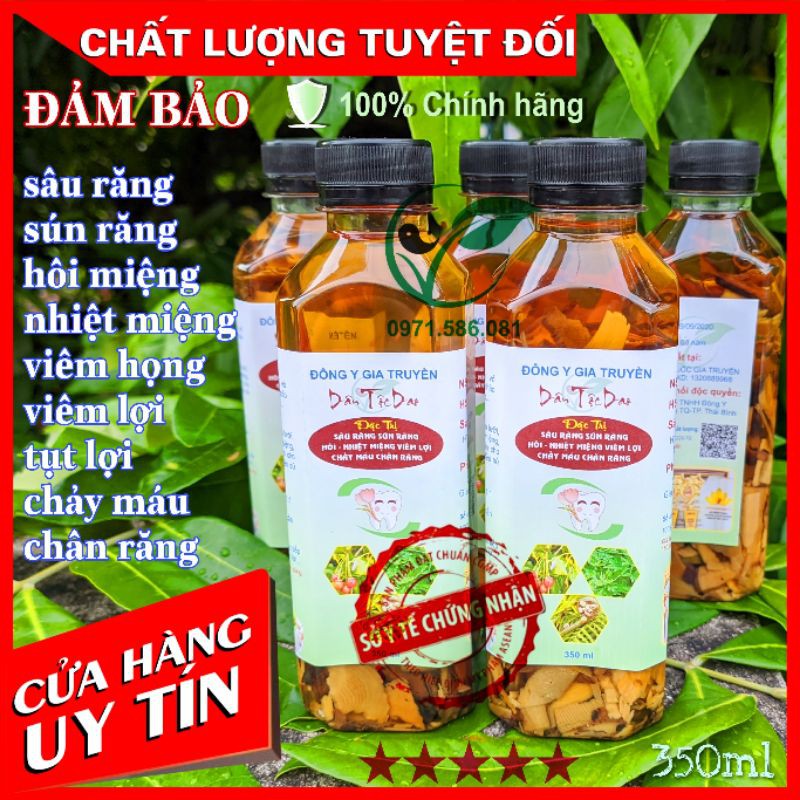 Nước Súc Miệng Thảo Dược 100%. Hết Sâu Răng, Sún Răng, Hôi Miệng, Nhiệt Miện, Viêm Lợi, Tụt Lợi, Chảy Máu Chân Răng.