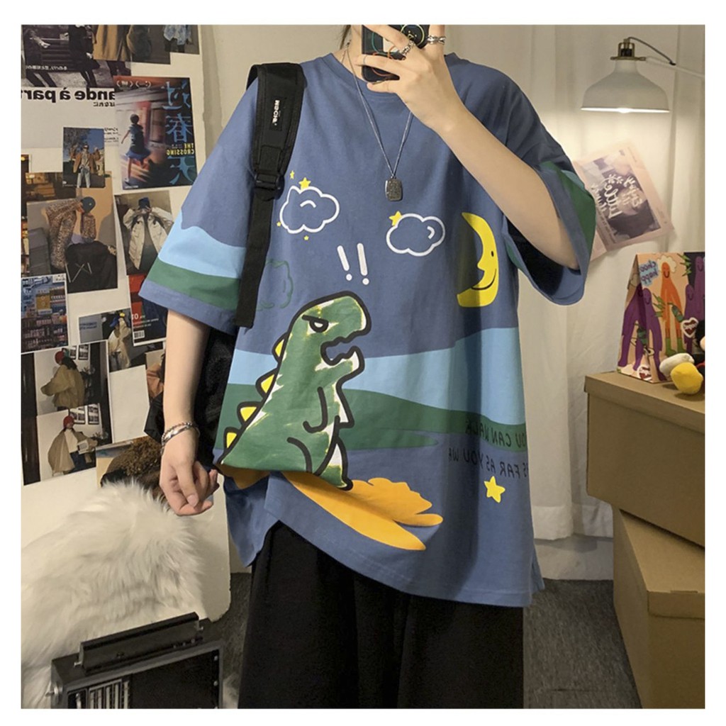 Áo Thun Nam Nữ Tay Lỡ From Rộng Unisex