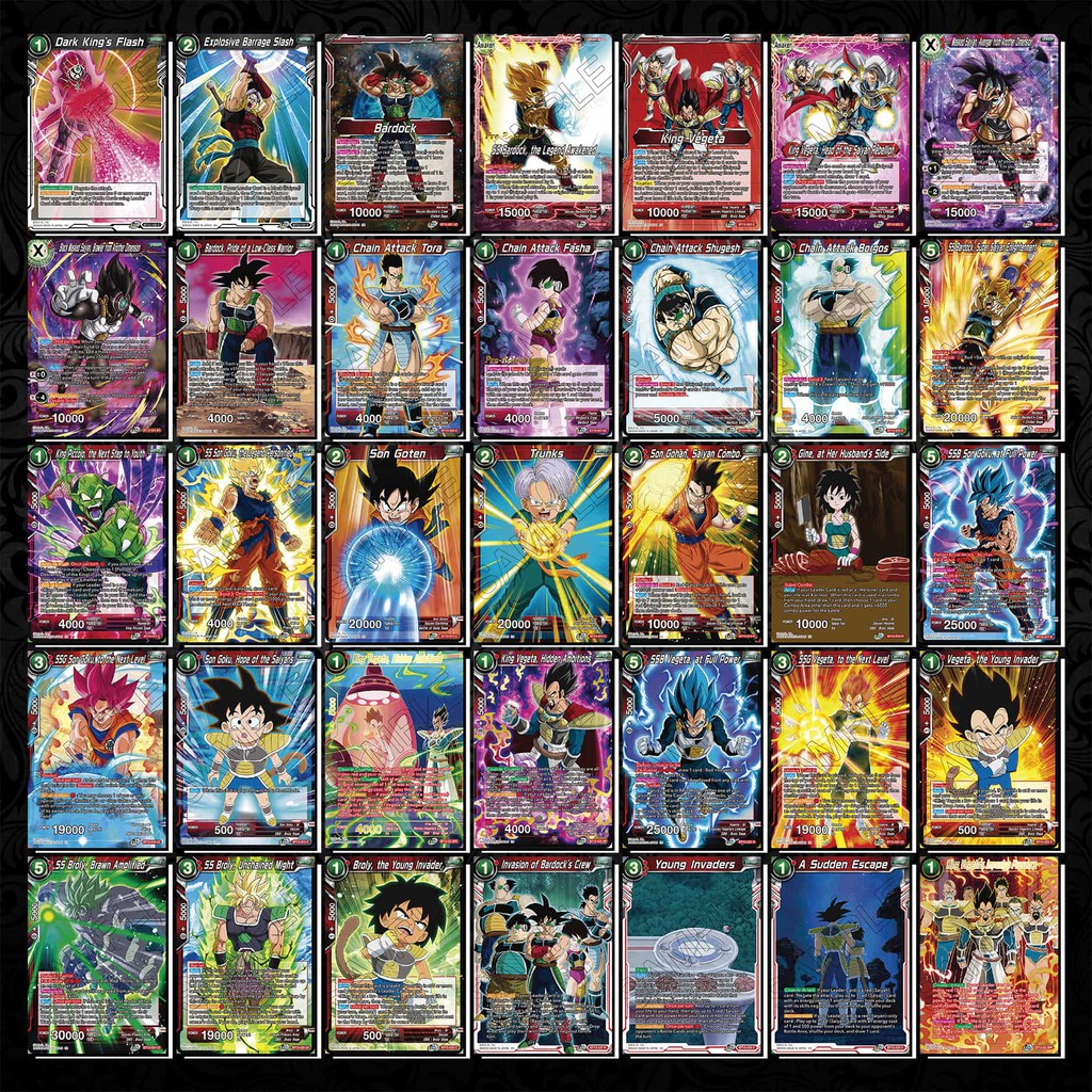 [Độc Quyền Phản Quang 7 Màu] Thẻ Bài Dragon Ball Super Card Game - 7 Viên Ngọc Rồng - Phần 3 - Khổ 6.3 x 9 cm