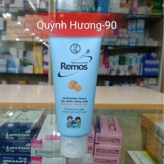 Kem chống muỗi REMOS 70g giữ bảo vệ bé yêu mỗi ngày