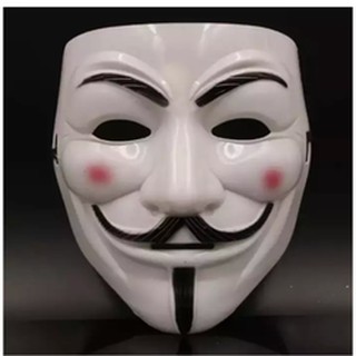 Mặt Nạ Hacker Trắng Có Đèn