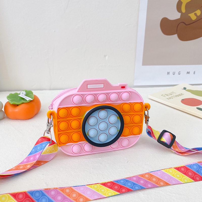 MẪU MỚI 2022 Túi đeo chéo pop it cho bé phiên bản giải tỏa căng thẳng