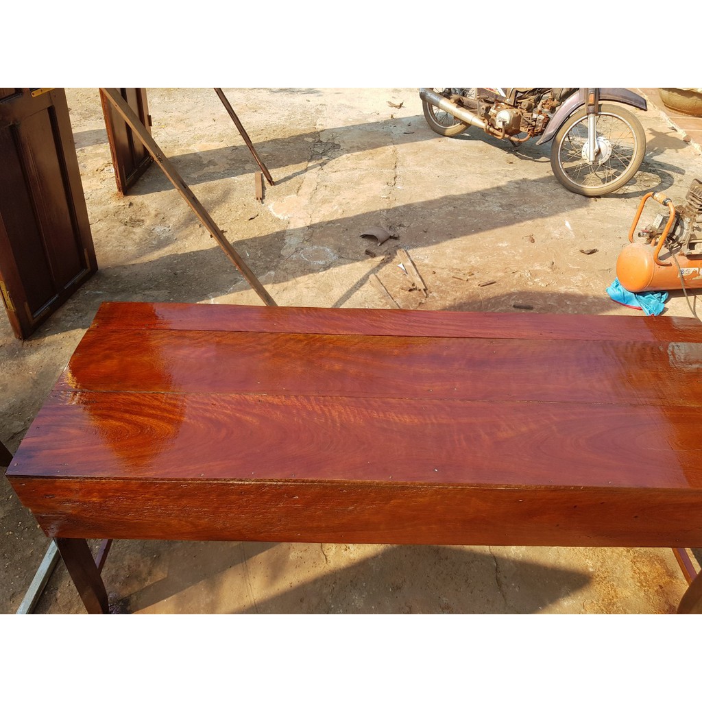 Sơn Bóng Cánh Gián- Sơn Gỗ Chỉ Cần 1 Bước - Tặng kèm cọ