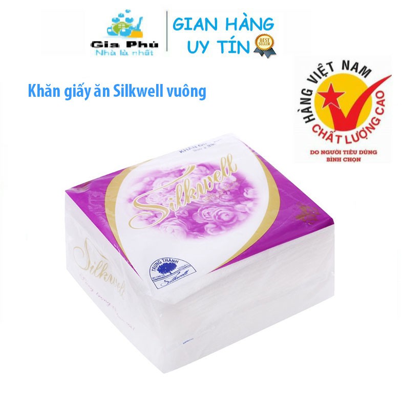 Khăn giấy ăn vuông Silkwell