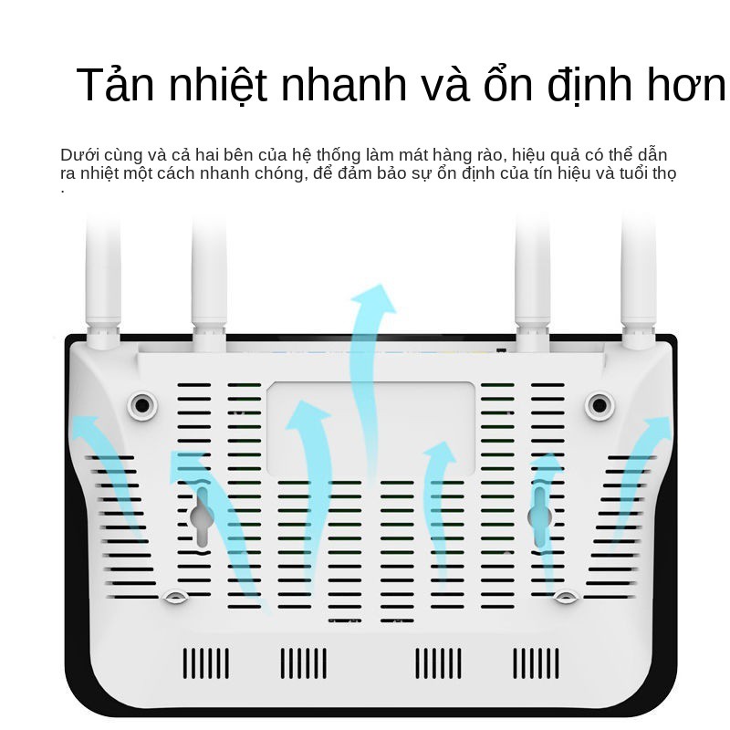 Bộ định tuyến không dây Bilian 300M cho căn hộ nhỏ phát wifi xuyên tường King Telecom mobile full Netcom thông minh t