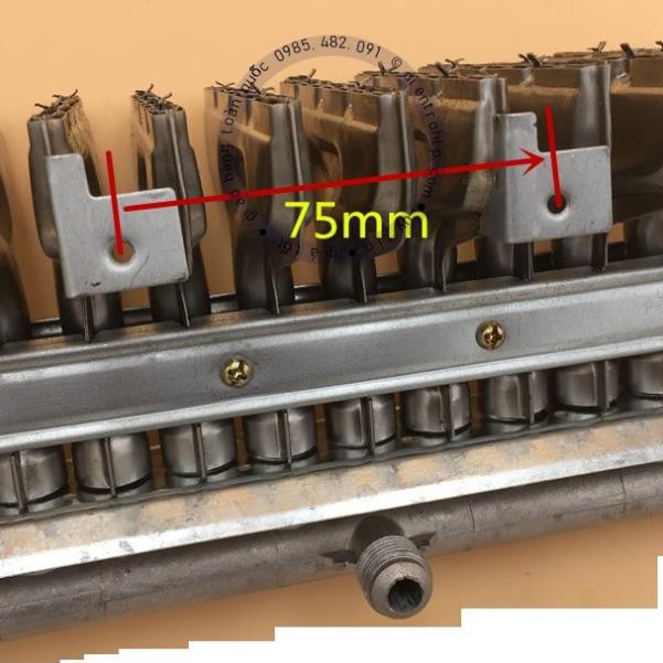 Pép đốt tủ cơm gas, dàn đốt tủ cơm 13 lá