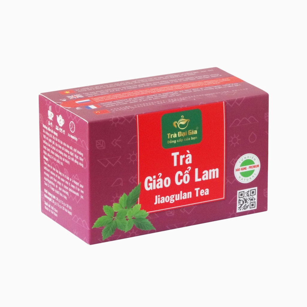 TRÀ GIẢO CỔ LAM ĐẠI GIA TÚI LỌC HỘP 20 BỊCH