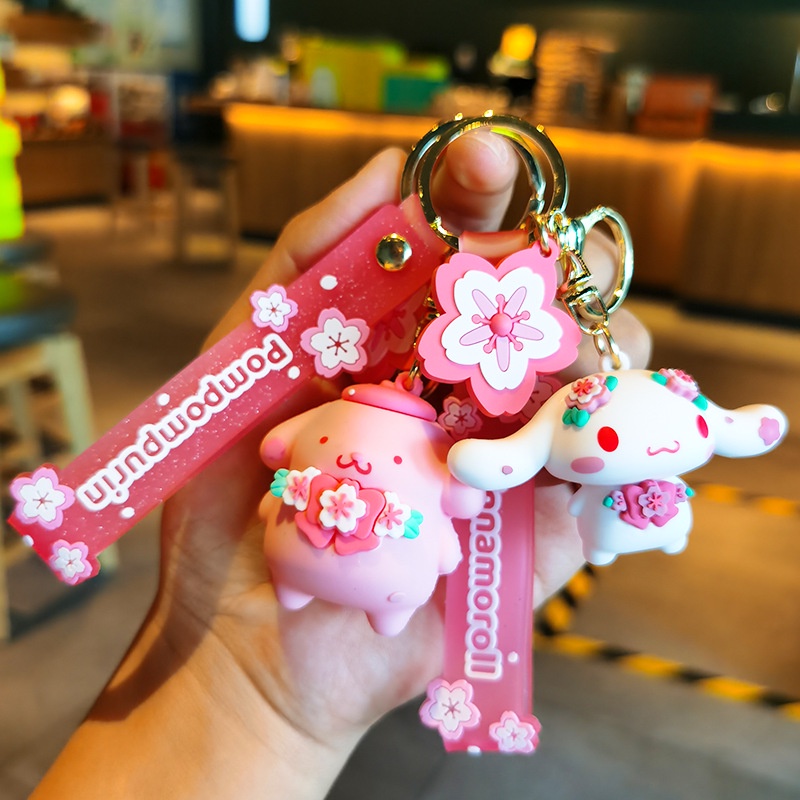 Móc Khóa Hình Búp Bê Sanrio Hoạt Hình Dễ Thương