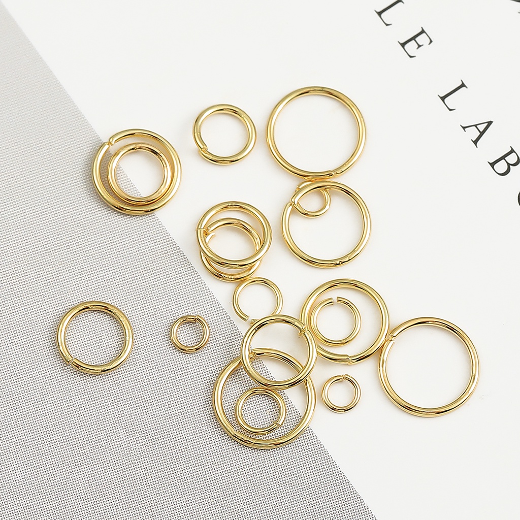 Set 1000 vòng nối mạ vàng 18k tiện dụng