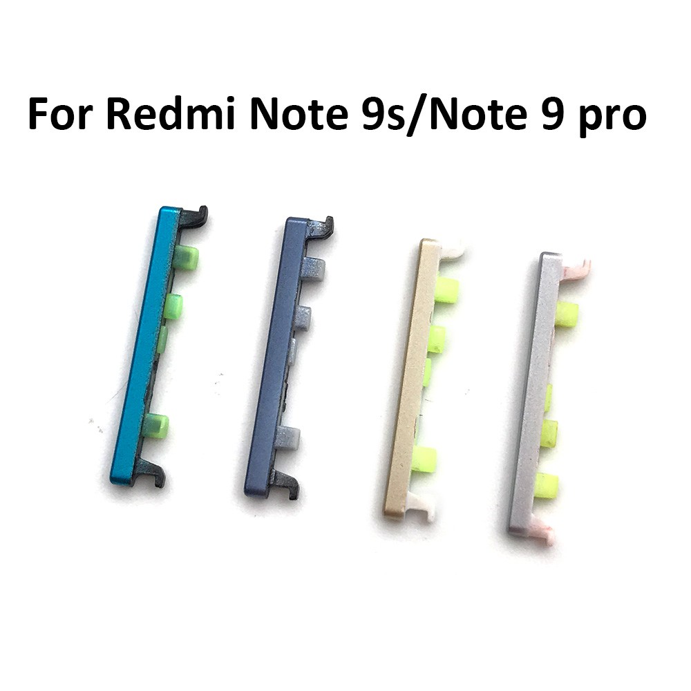 Set 2 Nút Nguồn Và Âm Lượng Thay Thế Cho Xiaomi Mi 10 Pro Redmi Note 7 Pro Note 9 Pro 9s