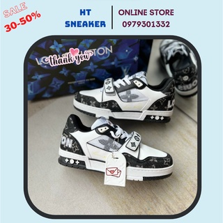 GIÀY SNEAKER LV TRAINER QUAI DÁN BẢN CAO CẤP MỚI NHẤT