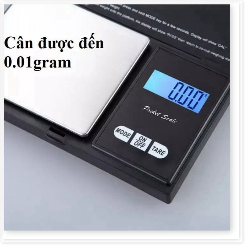 Cân điện tử dùng pin tiểu aaa khối lượng tối đa 500g màn hình LCD - EL0025