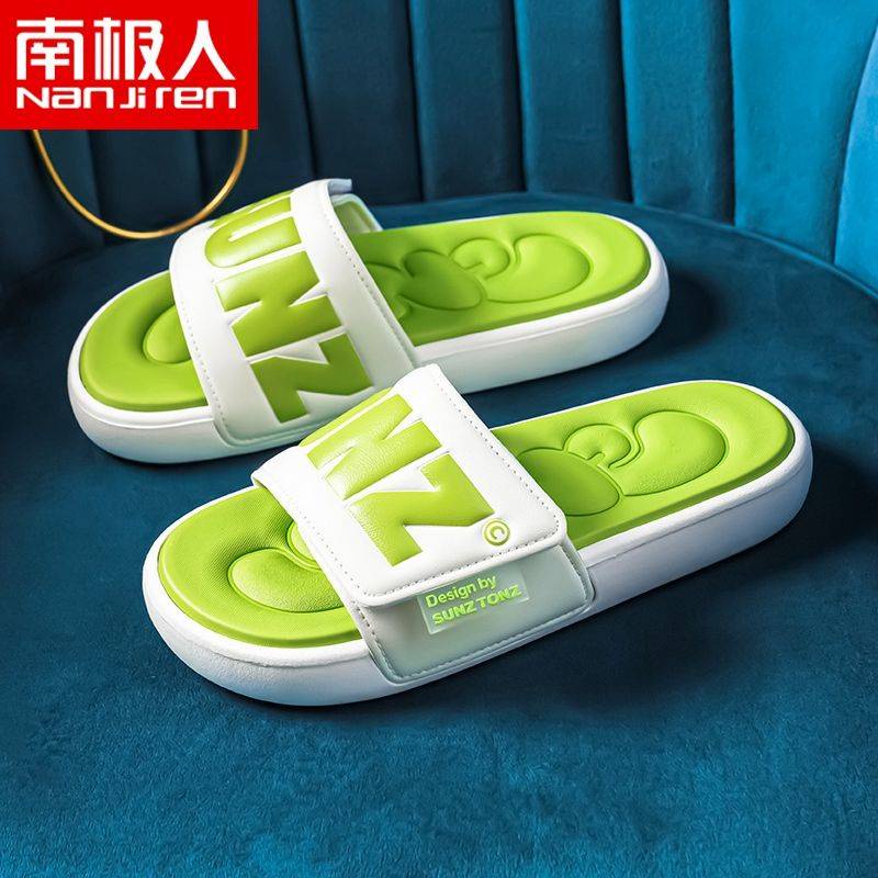 Dép Quai Ngang Đế Dày Chống Trượt Phong Cách Hàn Quốc Thời Trang Mùa Hè Năm 2021 Mới Cho Nam